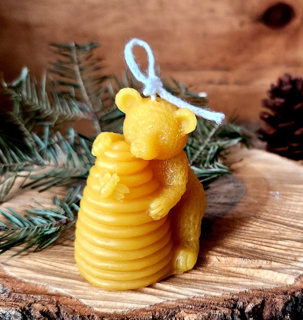 beeswax candle
