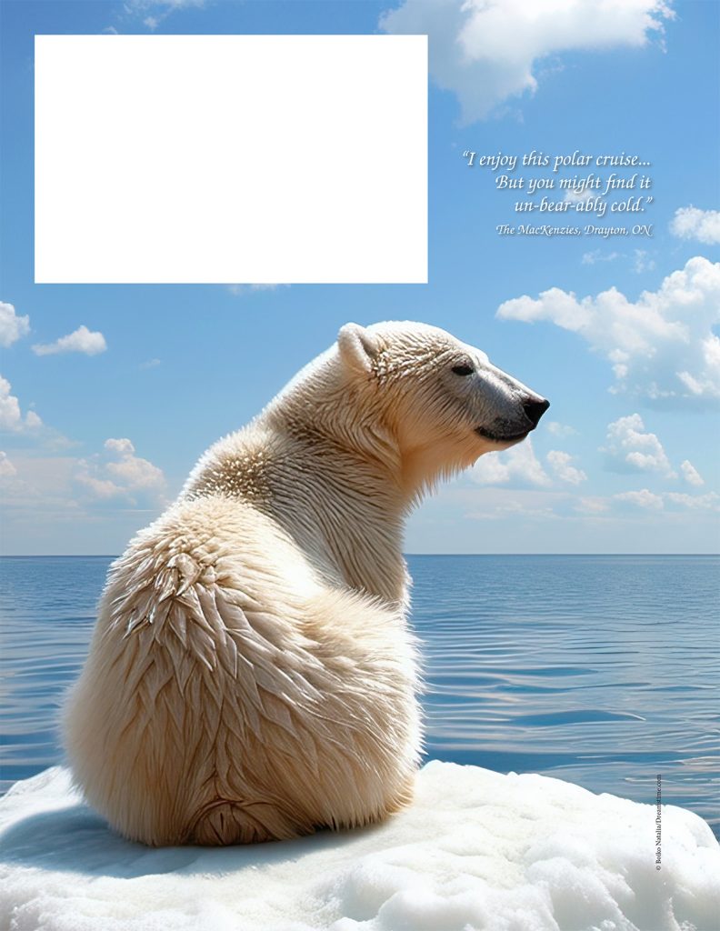 Polar bear on some ice