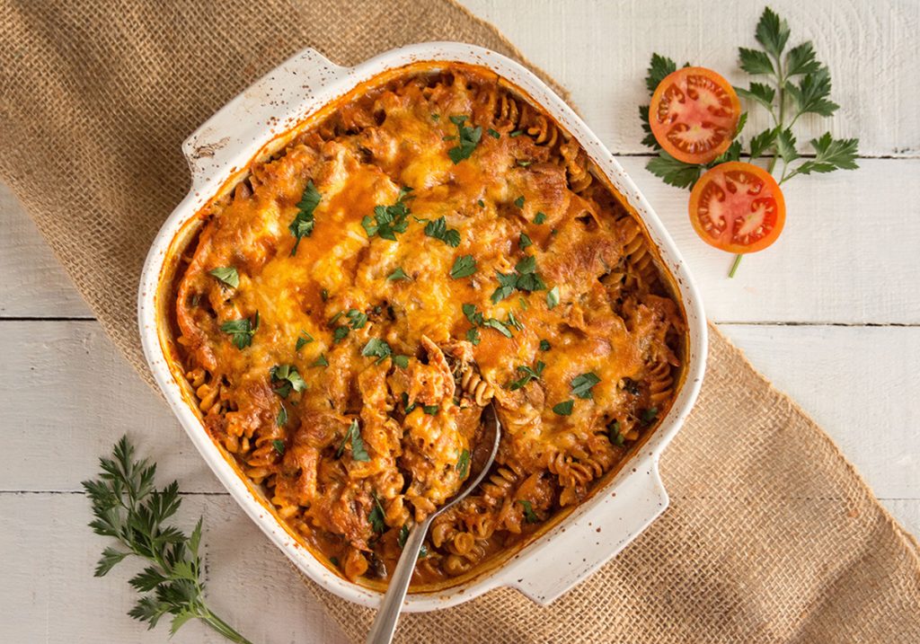 cheesy chicken casserole