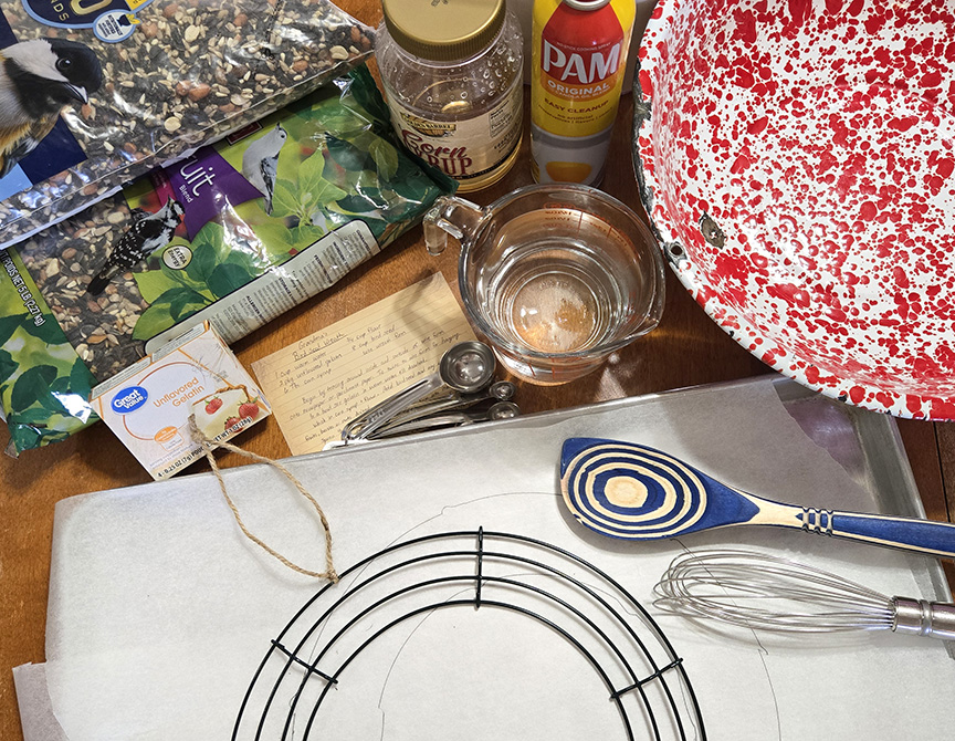 bird suet making supplies