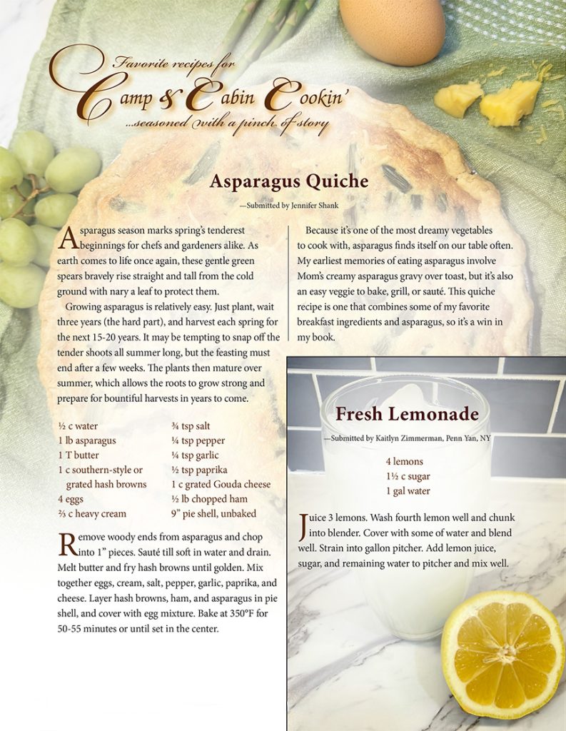 recipe spread