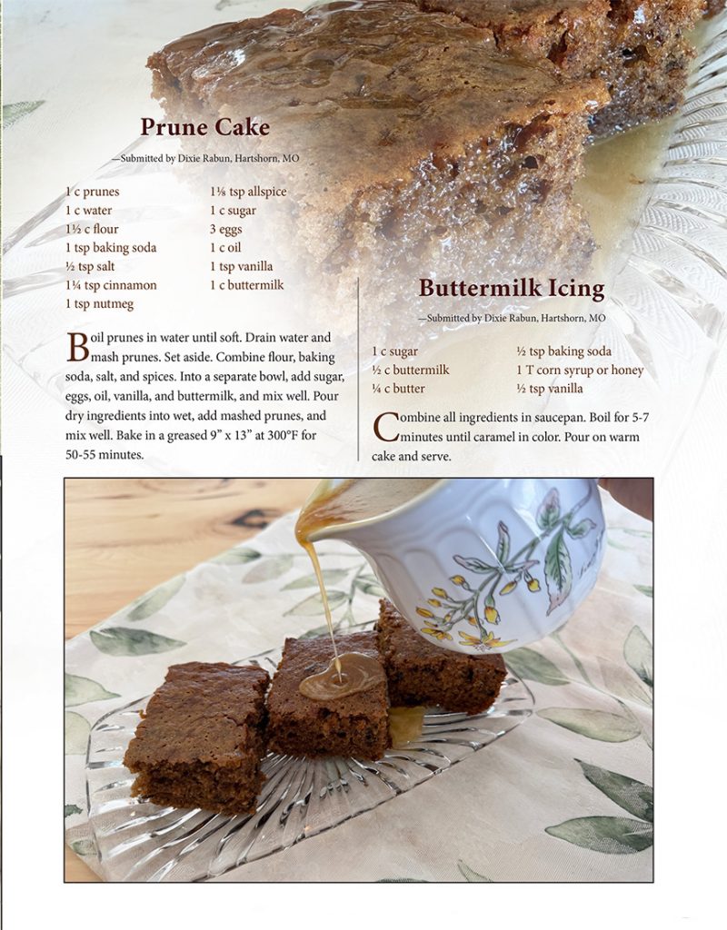 recipe spread