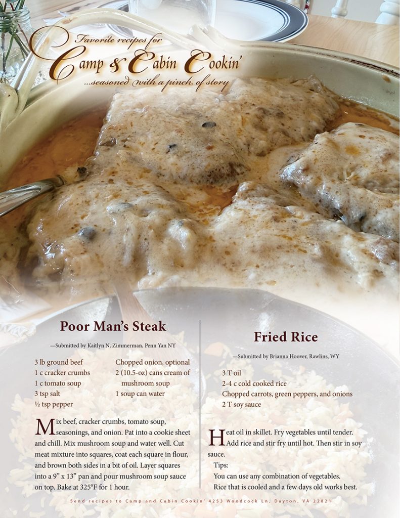 recipes for poor man's steak and fried rice