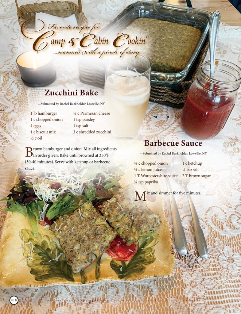Zucchini Bake and Barbecue Sauce recipes
