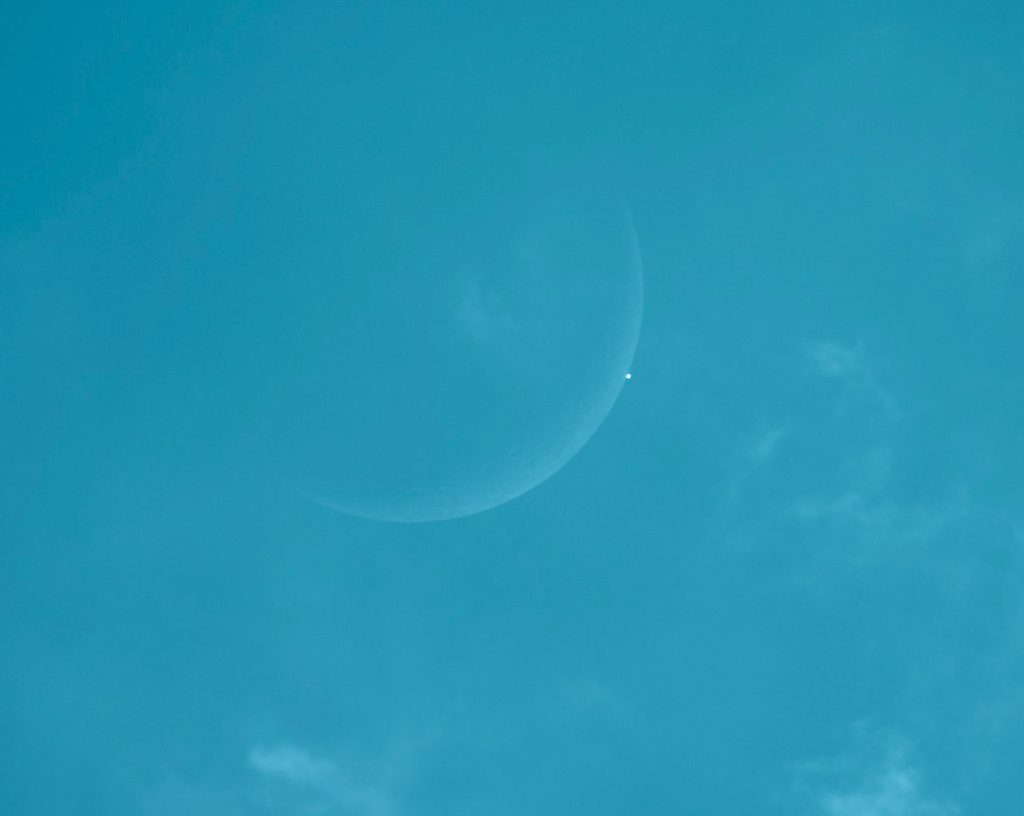 moon occulting Venus