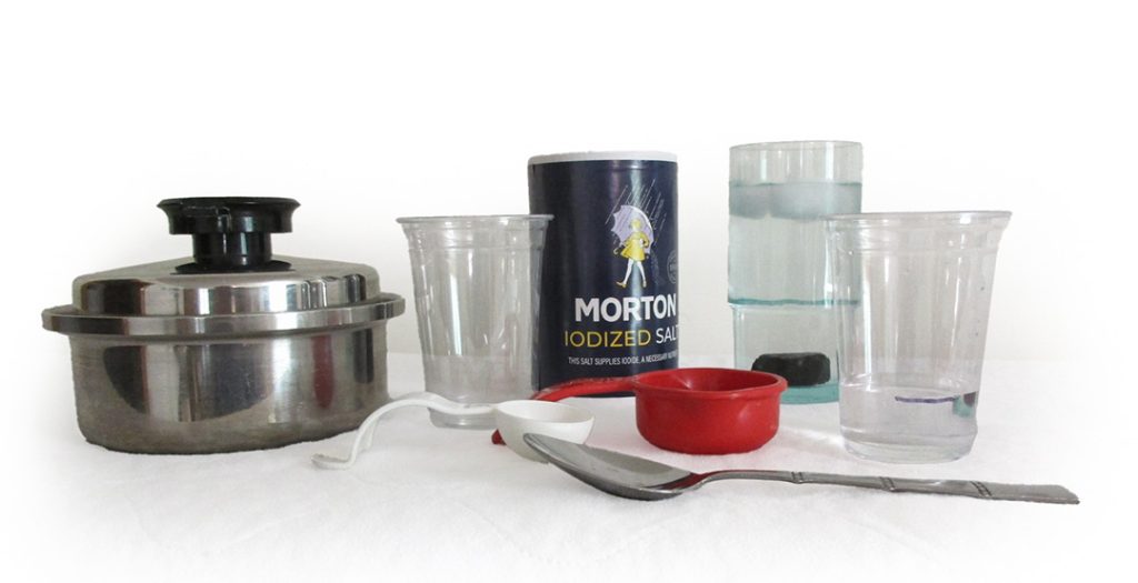 items needed for experiments